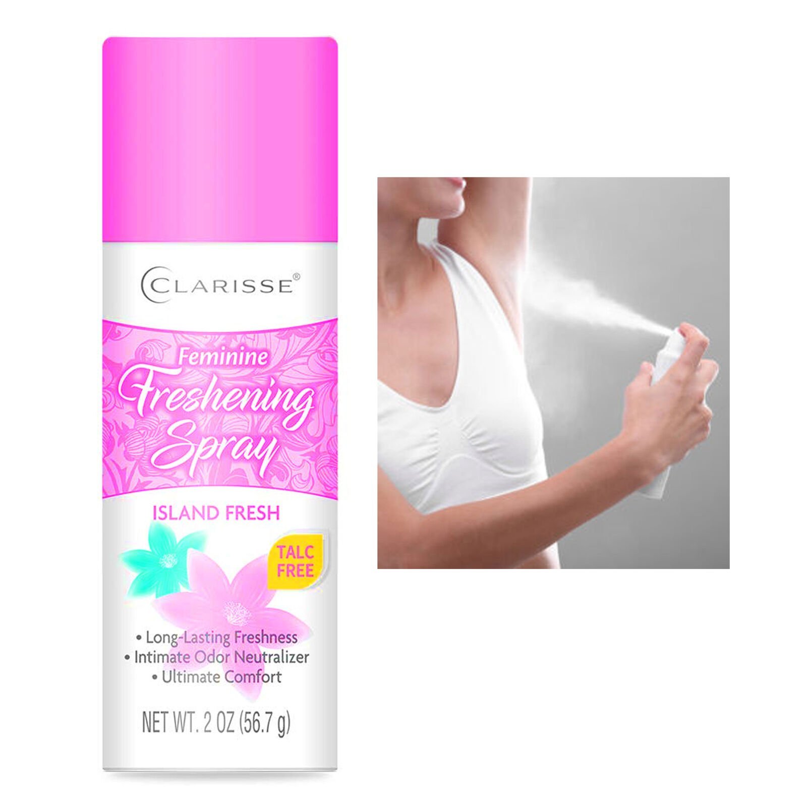 clarisse feminine fresh spray island fresh